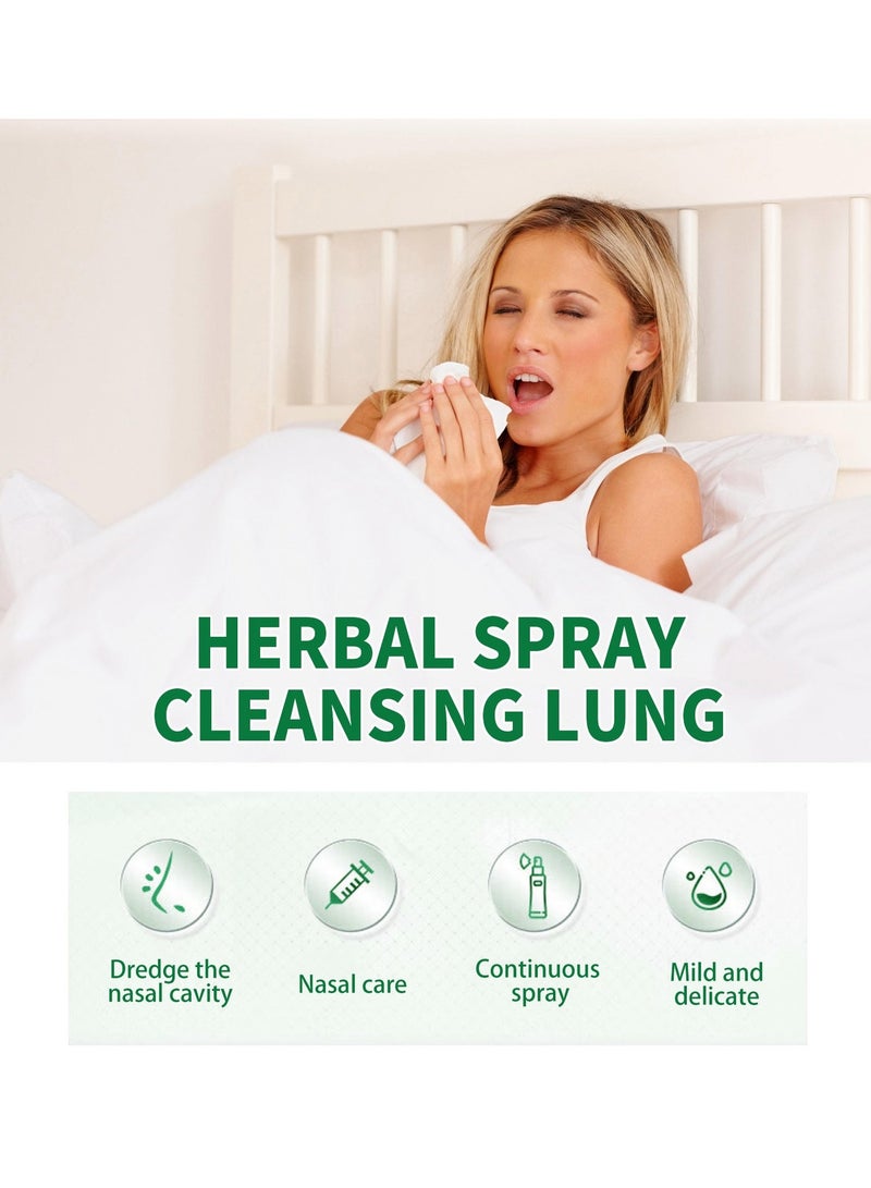 SOUTH MOON Herbal Spray Cleansing Lung for Relieve Nasal Congestion and Clean Nasal Cavity - Image 2